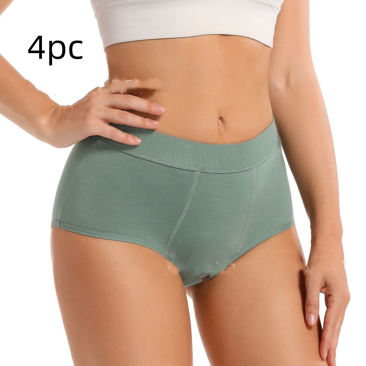 Briefs High Waist Breathable Menstrual Period Panties